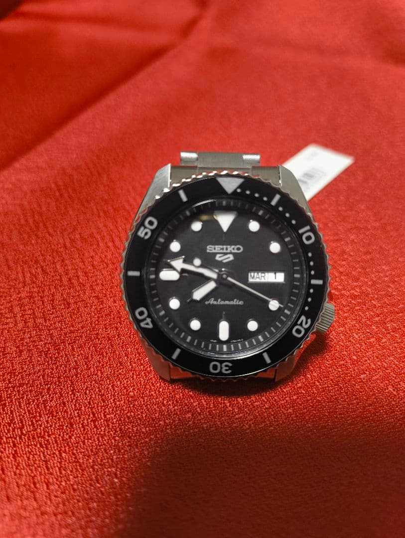 SEIKO/セイコー ５スポーツ 自動巻き デイデイト 裏スケ ウォッチ/腕時計