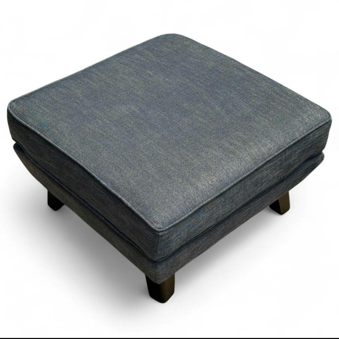 リラックスフォーム　オットマン　関家具　幅７０　ブルー