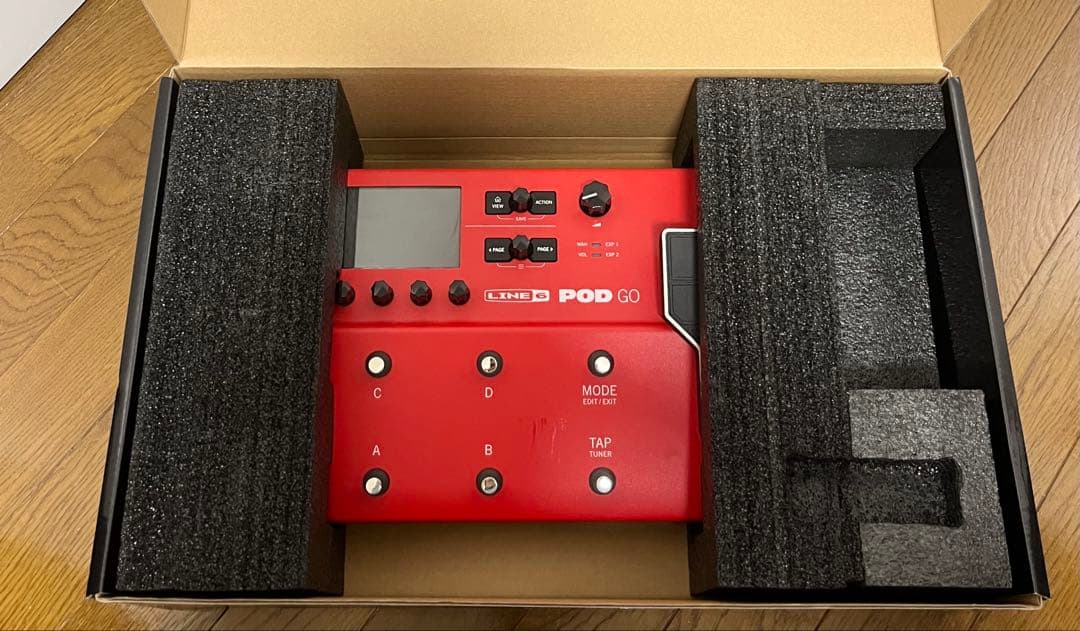LINE6 POD GO Limited Edition 限定レッドカラー