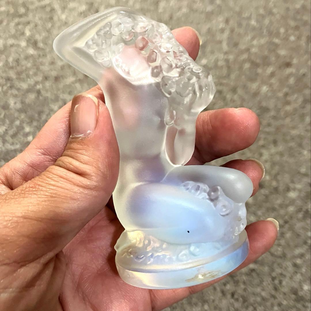 ルネ・ラリック フロレアル ライラックオパールセントガラス 「髪を