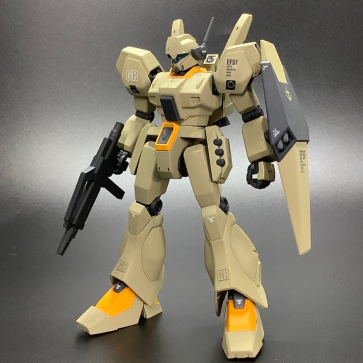 HGUC RGM-89 ジェガン(ゼネラルレビル配備機カラー)ガンプラ完成品