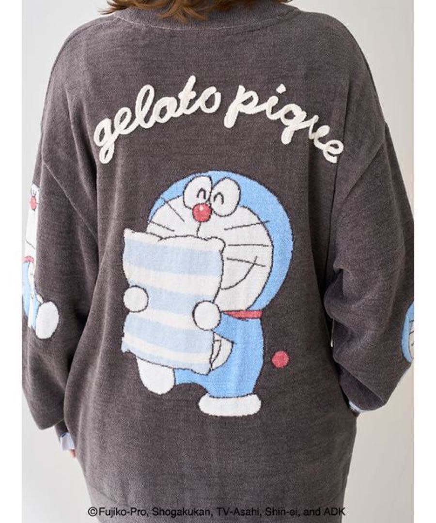gelato pique ドラえもん　カーディガン