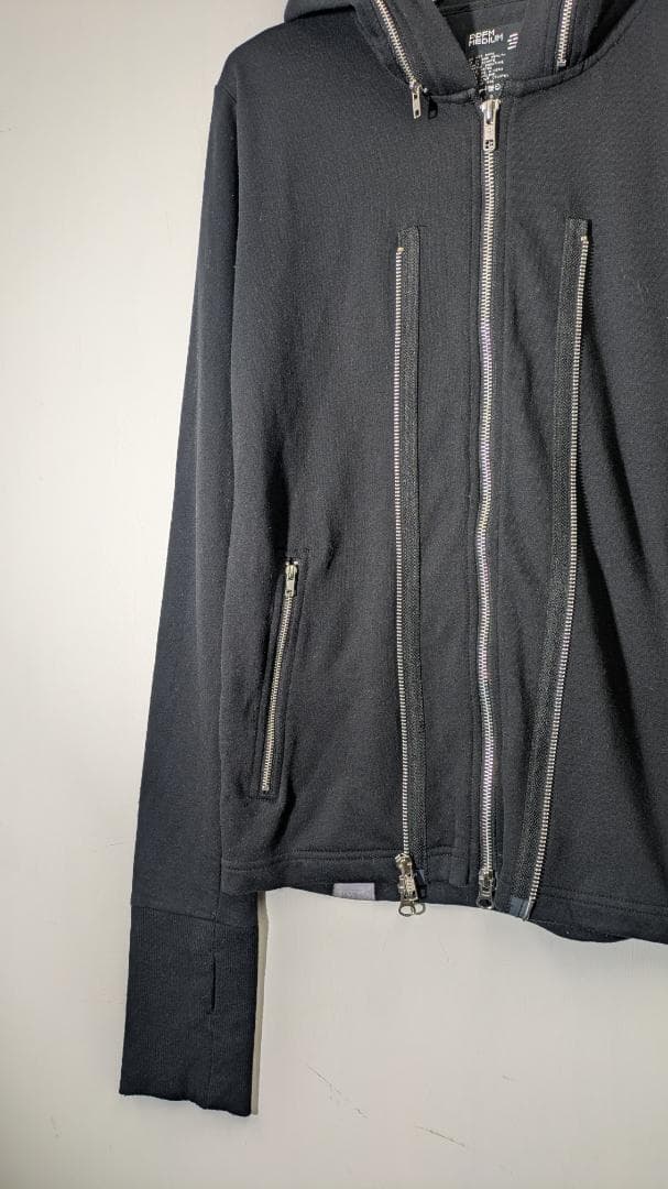 PPFM スカルジップパーカー ギミック Мサイズ