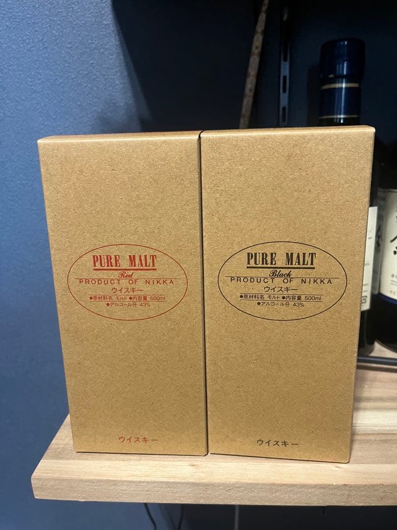 ニッカ蒸溜所限定 PURE-MALT black & redニッカ蒸溜所限定品Pure Malt