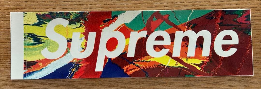 supreme ダミアンハースト　ステッカー　ボックスロゴ