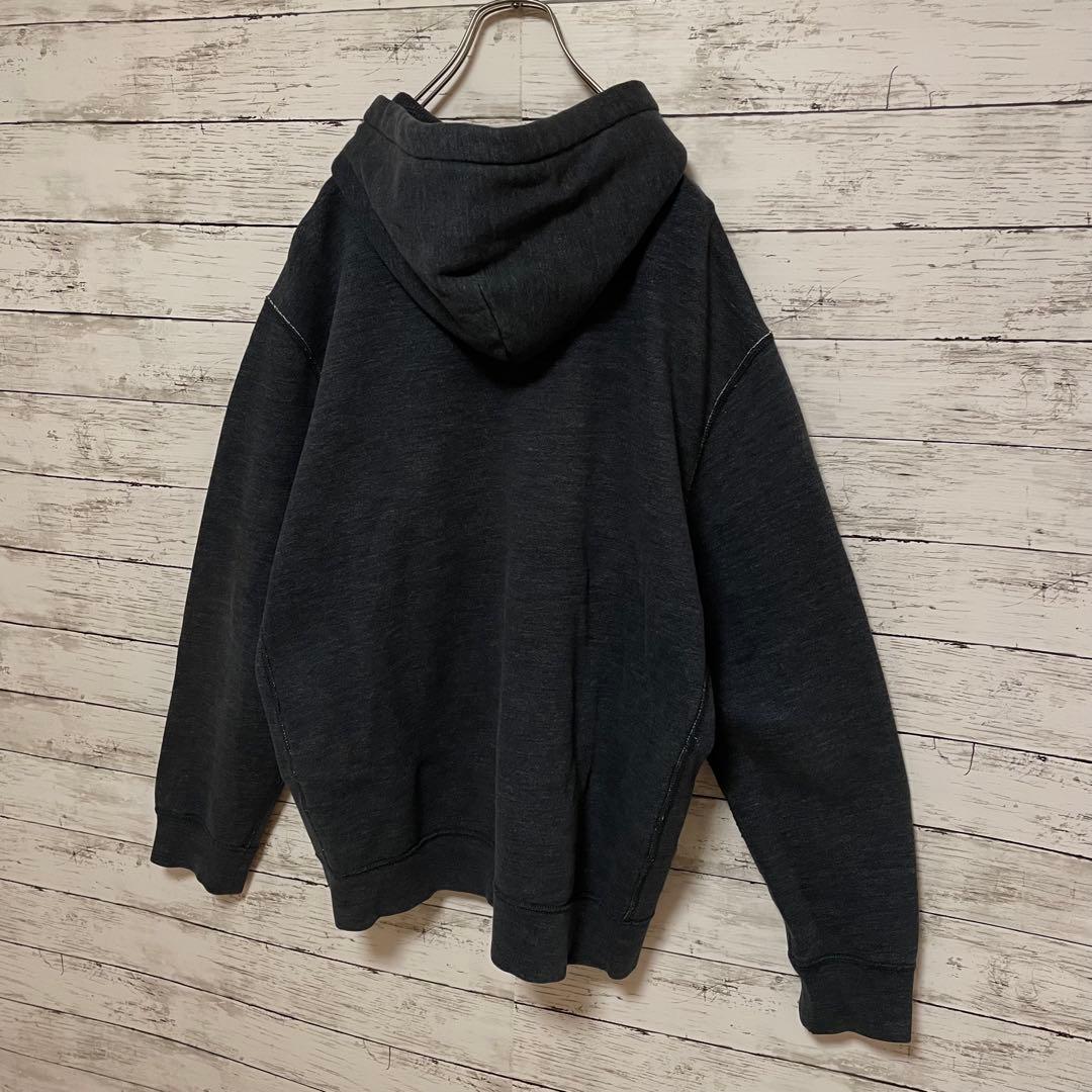 1002【人気XLサイズ】ラルフローレン♤刺繍ロゴ　パーカー　希少　即完売　美品