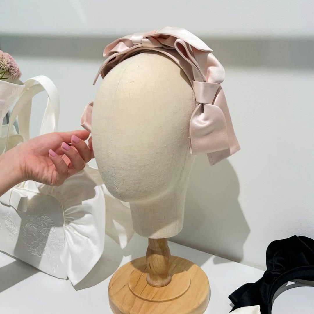 Kanako Tamura サテンリボンカチューシャ