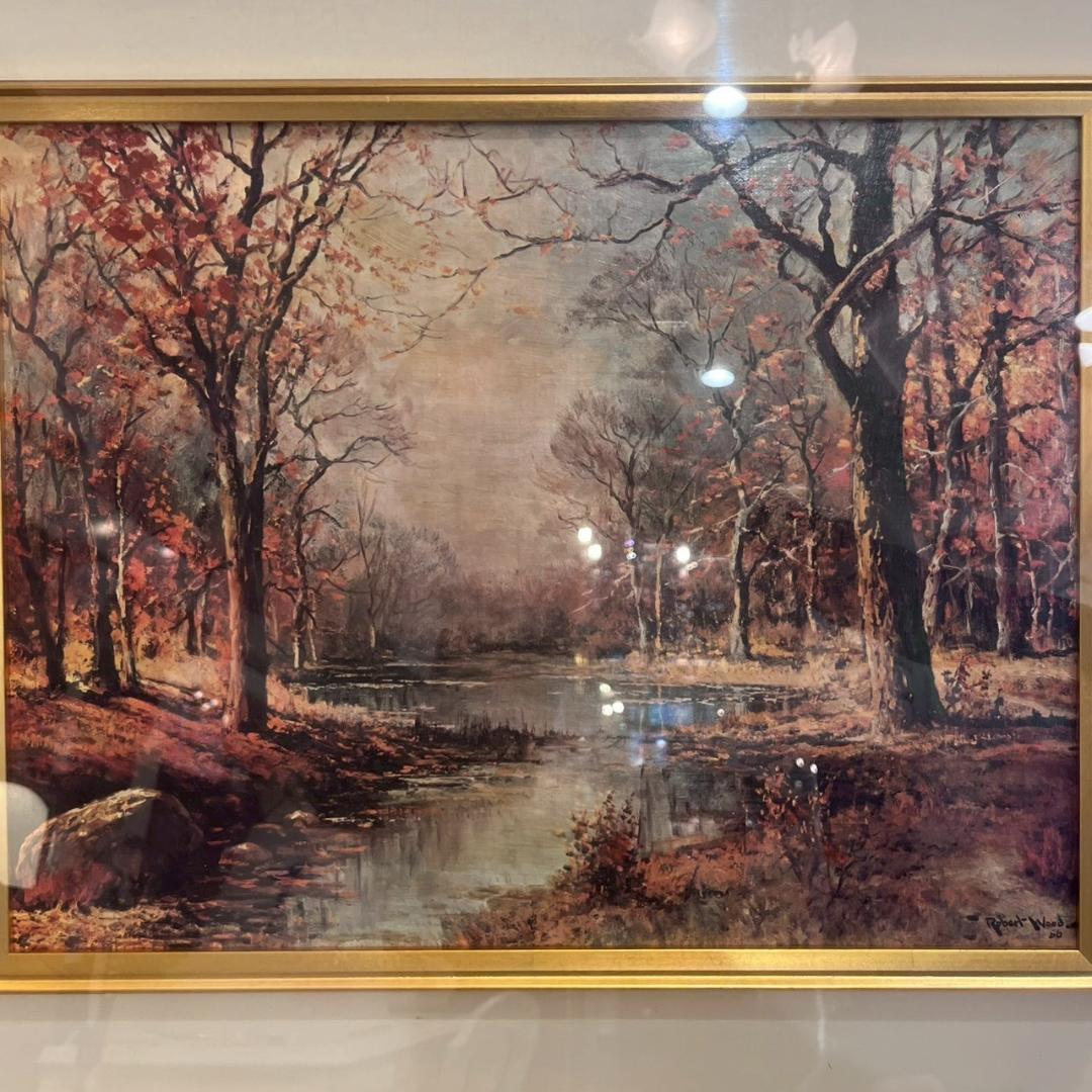 複製名画】Robert Wood 10月の朝 ロバート・ウッド 絵画 模写 10月の朝