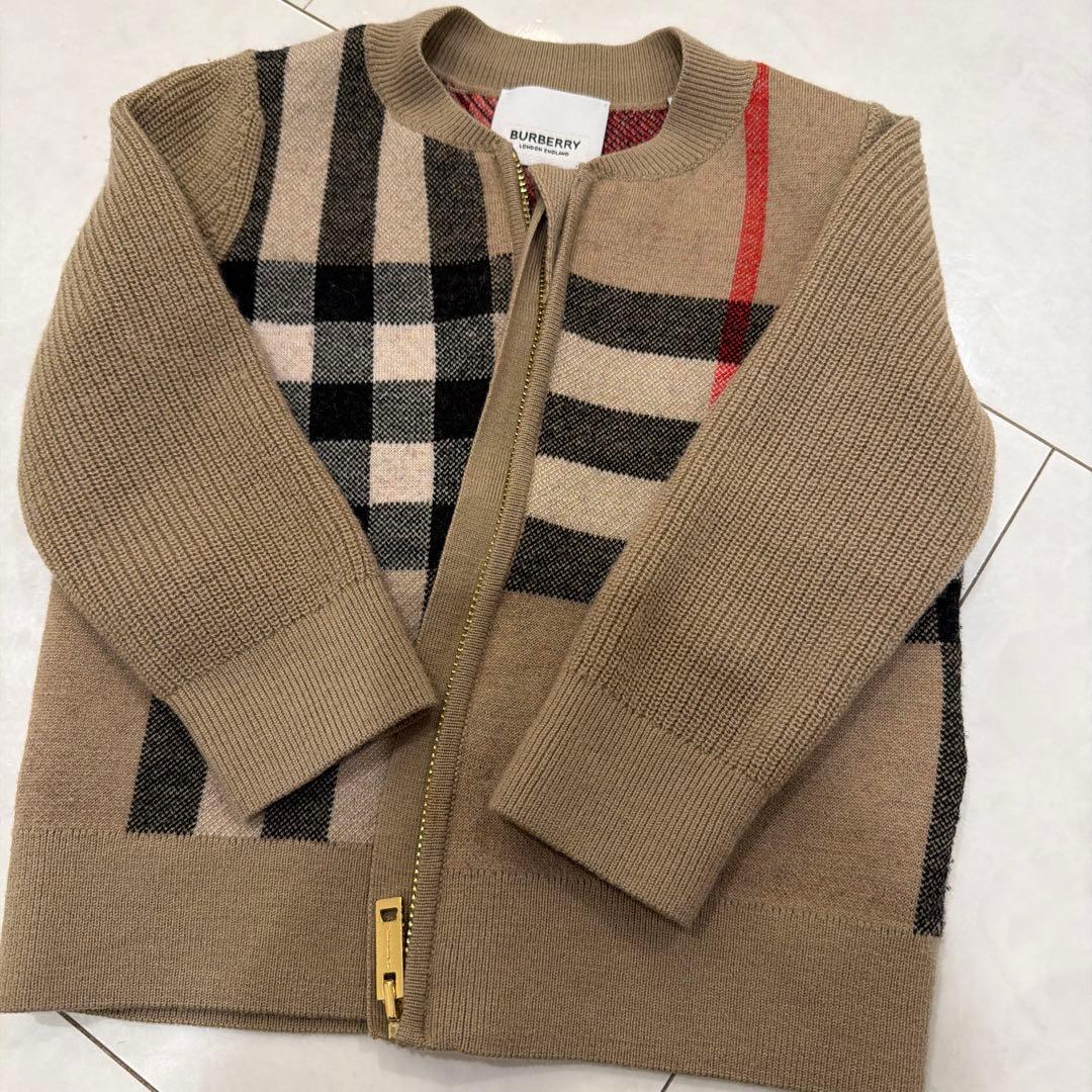 BURBERRY カーディガン86cm
