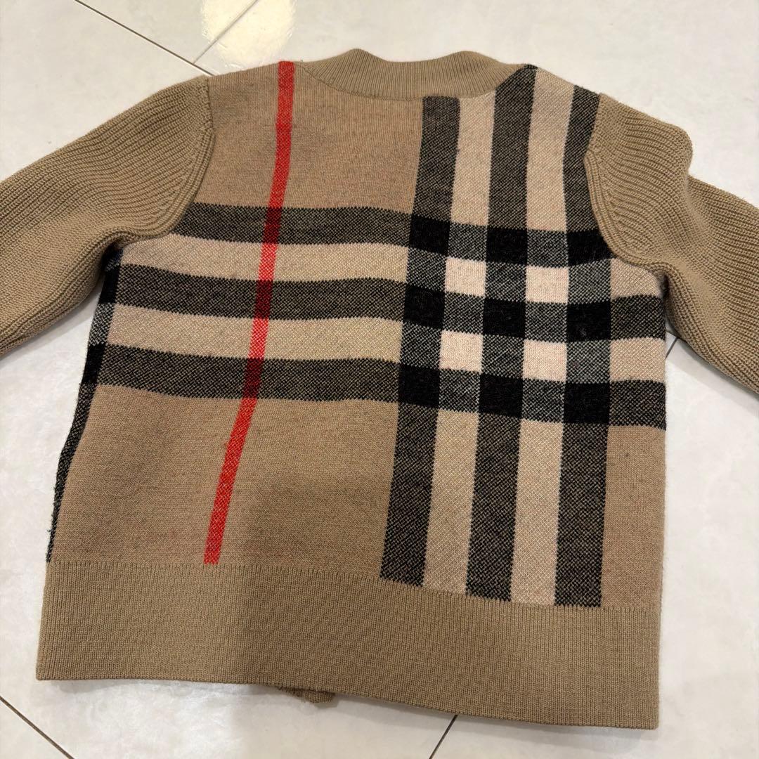 BURBERRY カーディガン86cm