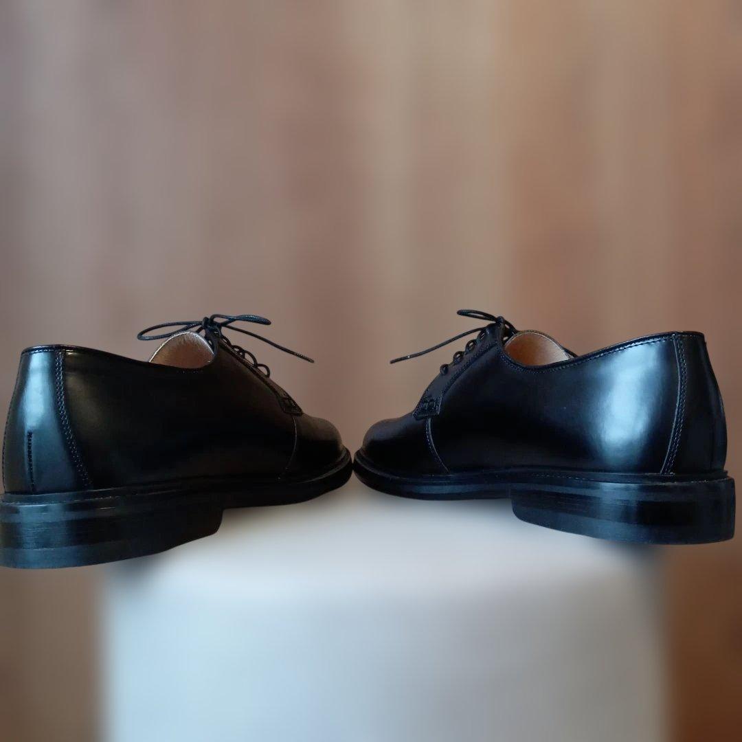 APOLLO　アポロ　プレーントゥ　黒　7　未使用級　美品　希少