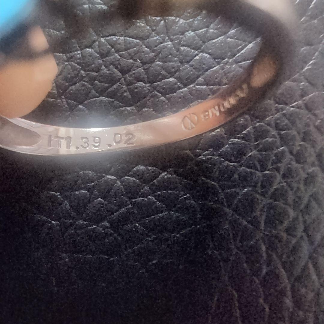 指輪　リング　18k　プラチナ900