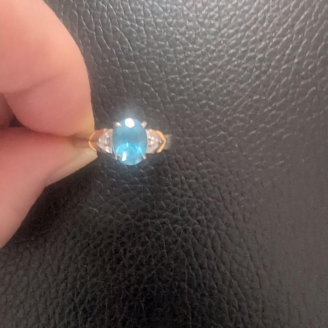 指輪　リング　18k　プラチナ900