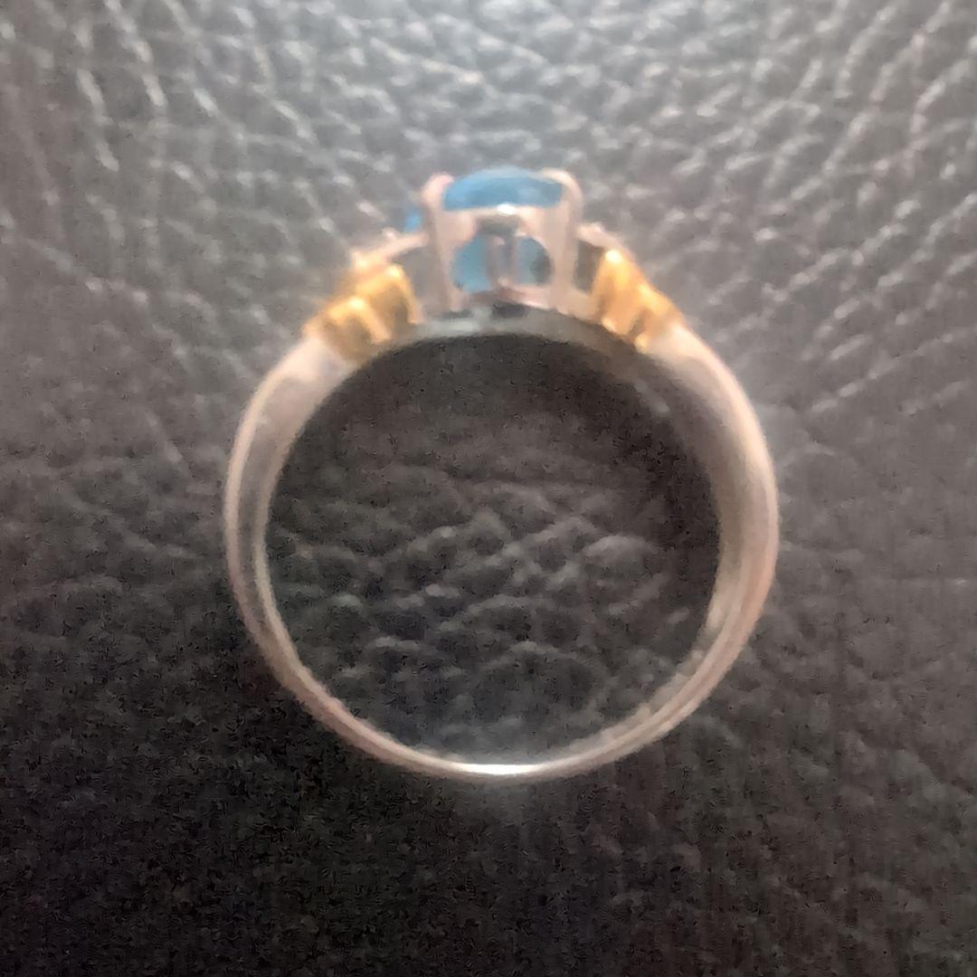 指輪　リング　18k　プラチナ900