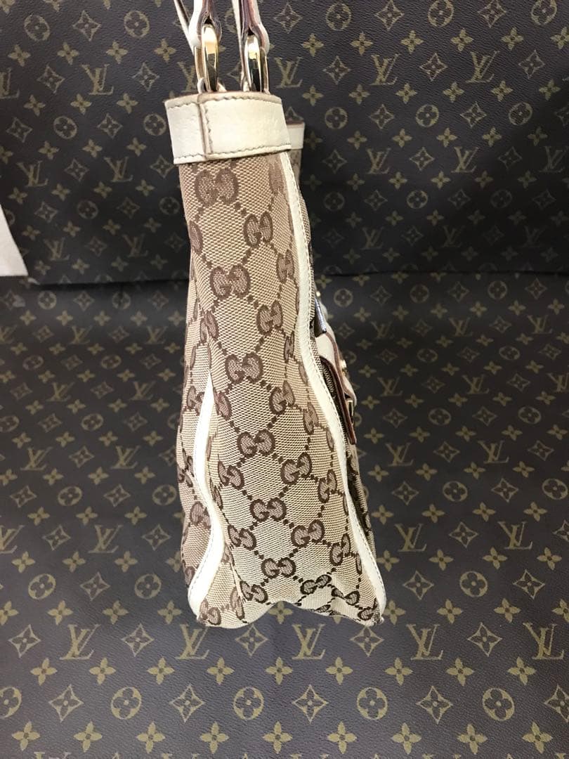 人気商品、GUCCI、146247、アビーラインwポケットGG柄トートショルダー