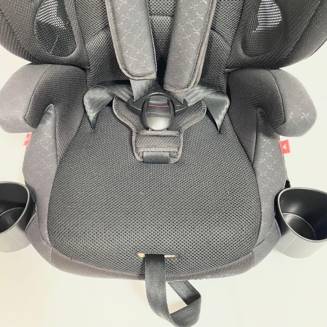 【美品】アップリカ　エアグルーヴ プラス　ジュニアシート　ブラック