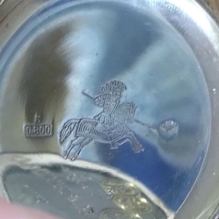 【稀少】明治時代　アールシュミット商会　商館時計　懐中時計　銀無垢シルバー製