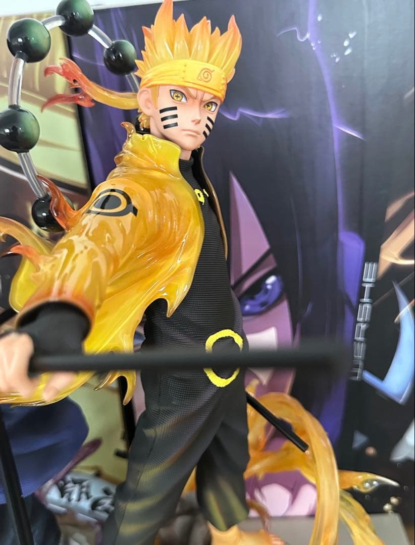 ナルト うちはサスケ 2点 ガレージキット ガレキ スタチュー⑥⑨