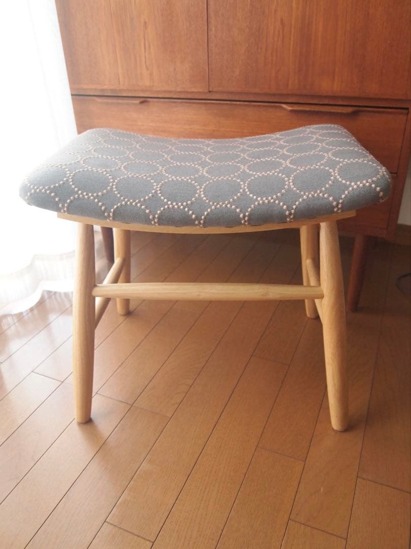 ミナペルホネン ハンドメイド スツール タンバリン dop 生地 チェア ベンチ