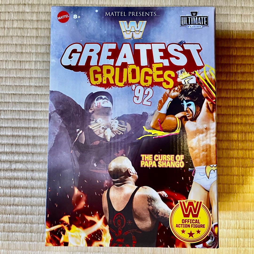 最安値 WWE アルティメットウォーリアー パパシャンゴ マテル フィギュア