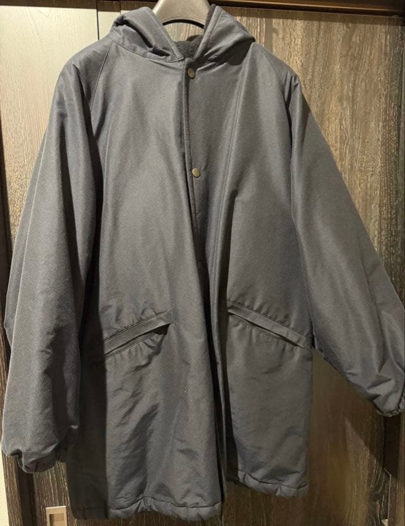 I*I様 即完売商品 COMOLI 20AW コットンシルクフーデッドコート