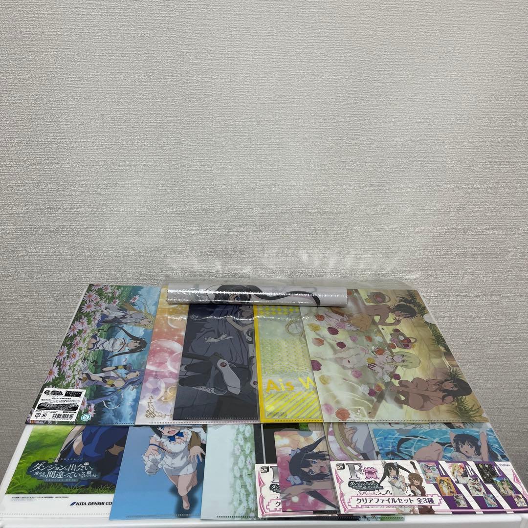 ダンまち　クリアファイル　ポスター　セット ダンまち クリアファイル ポスター セット ダンまち クリアファイル