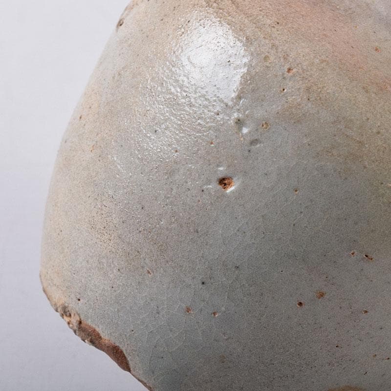 いいもの　朝鮮美術　李朝　白磁　茶器　茶入　時代箱　V　7756