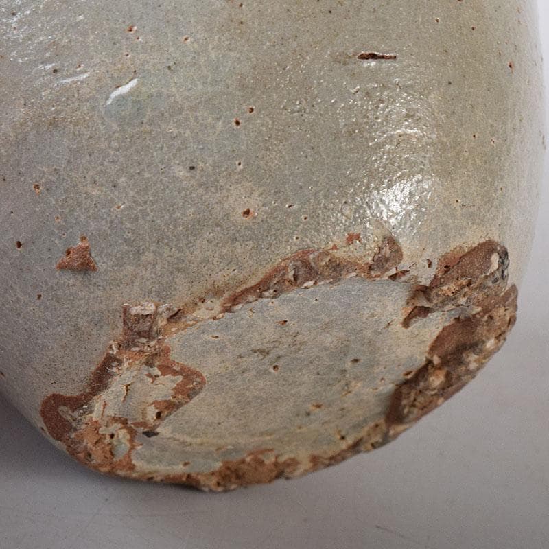 いいもの　朝鮮美術　李朝　白磁　茶器　茶入　時代箱　V　7756