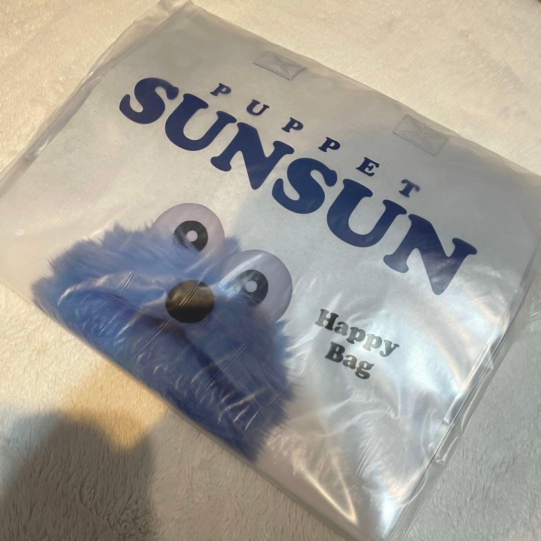 パペットスンスン セブンイレブン　ハッピーバッグ フィギュア クリアバッグ