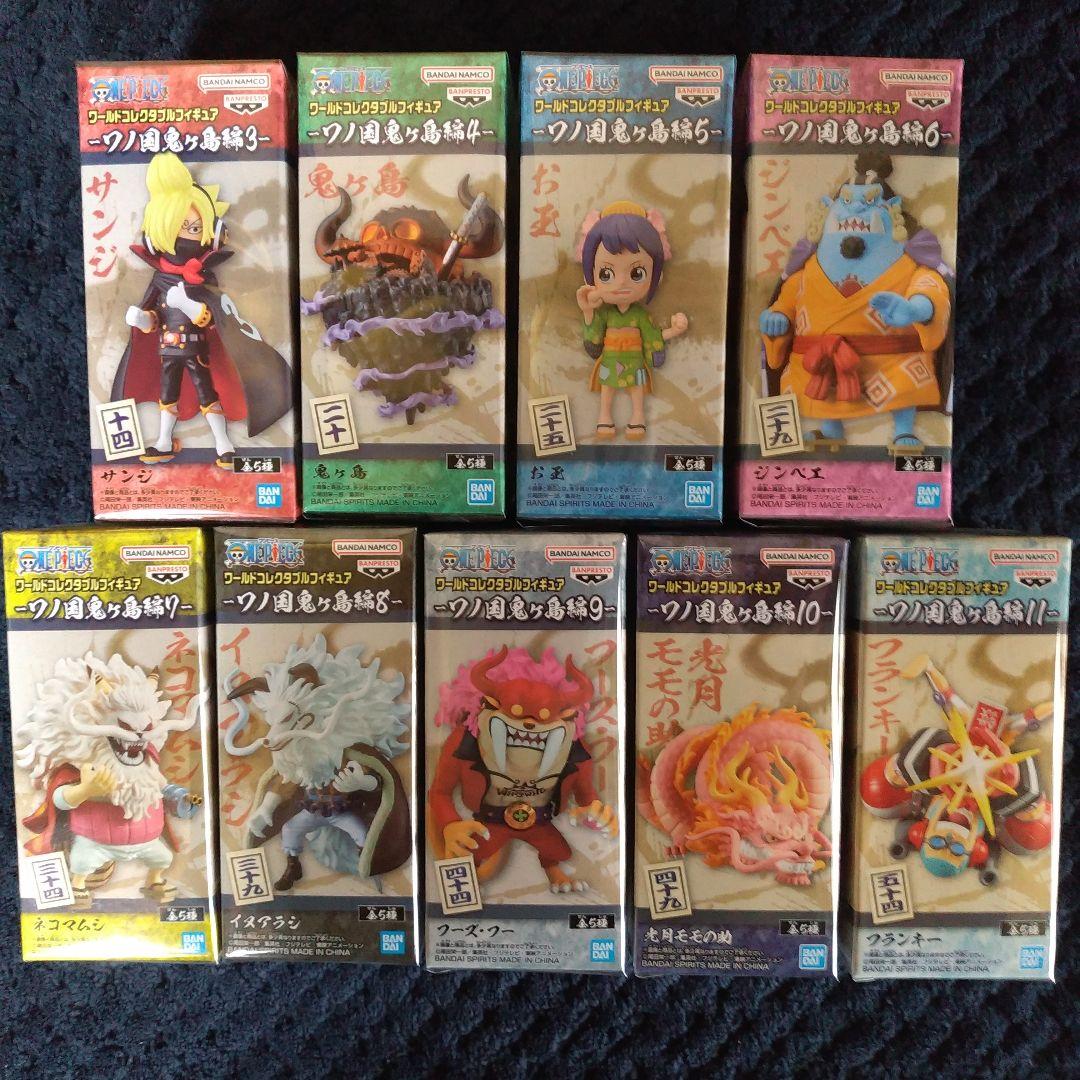 ワンピース コレクタブル フィギュア【レア 9種】ワーコレ ドラゴンボール