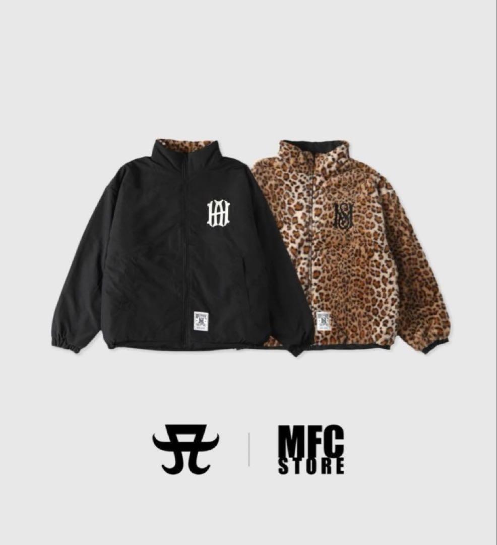 浜崎あゆみ MFC STORE コラボグッズ AH リバーシブルジャケットL 浜崎あゆみMFC STORE AH LOGO REVERSIBLE JACKET ayumi hamasaki × MFC