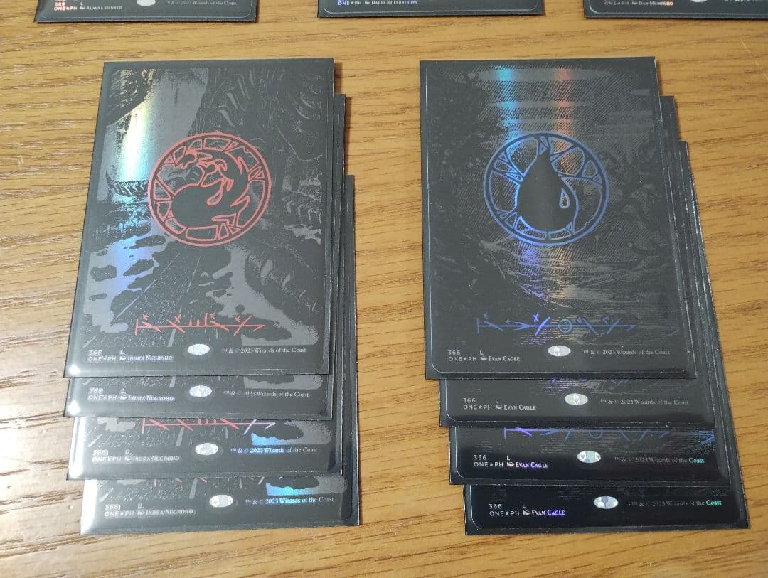 mtg オイルスリックfoil 基本土地20枚セット