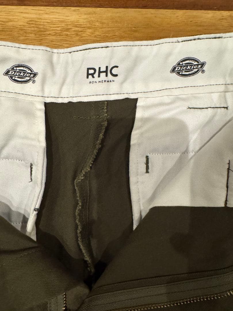 ☆RHCロンハーマン☆別注☆Dickies☆ストレッチコットンワイドパンツ