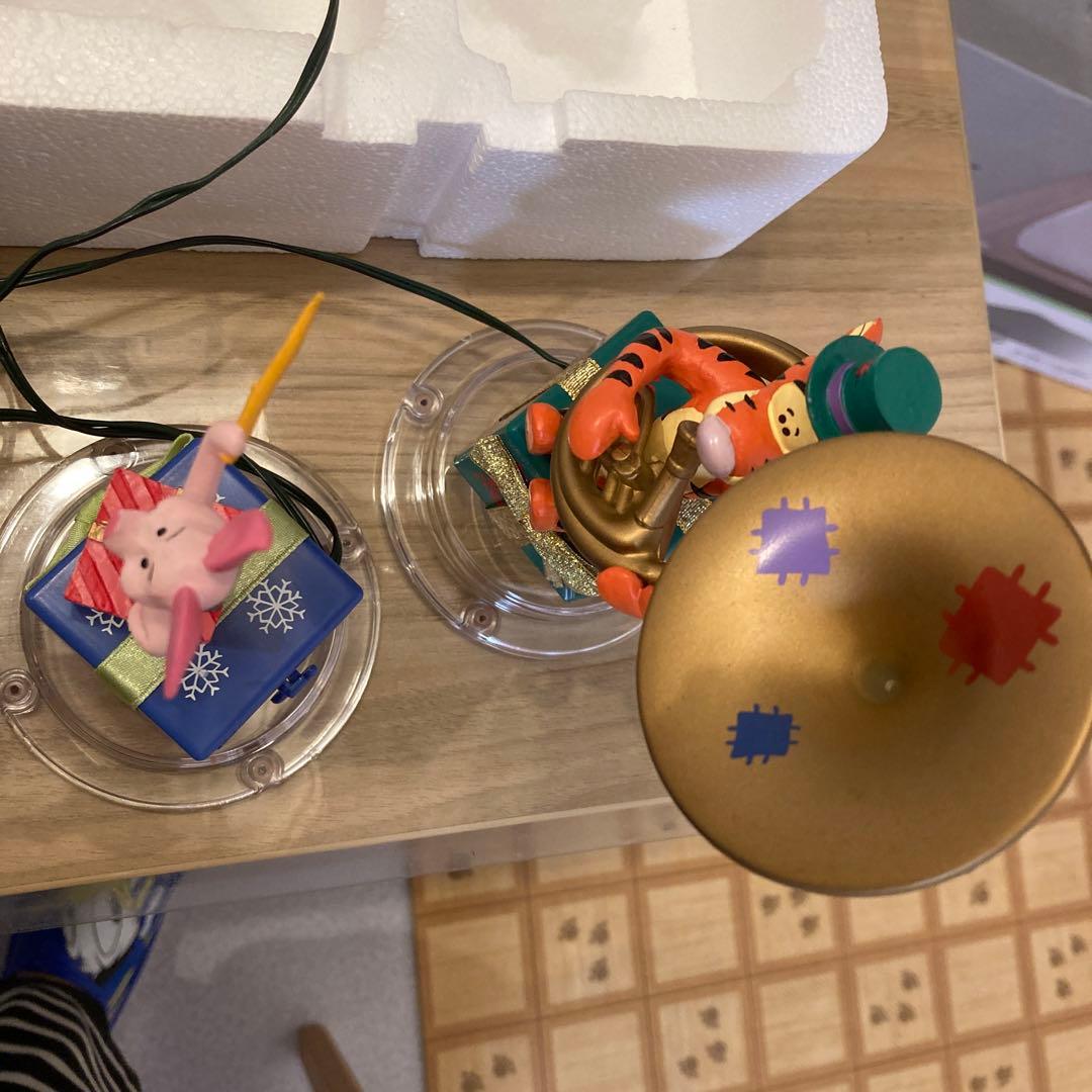 ディズニー　くまのプーさんブラスバンドフィギュア