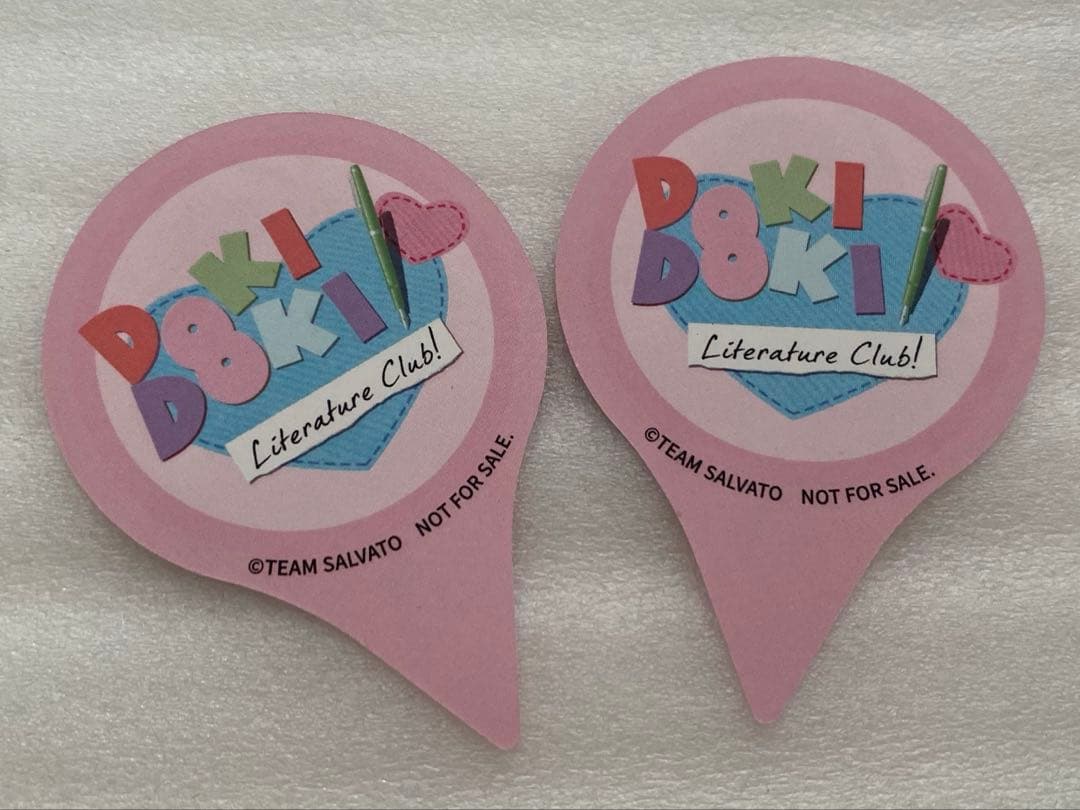 ドキドキ文芸部 ユリ DDLC コースター ピック