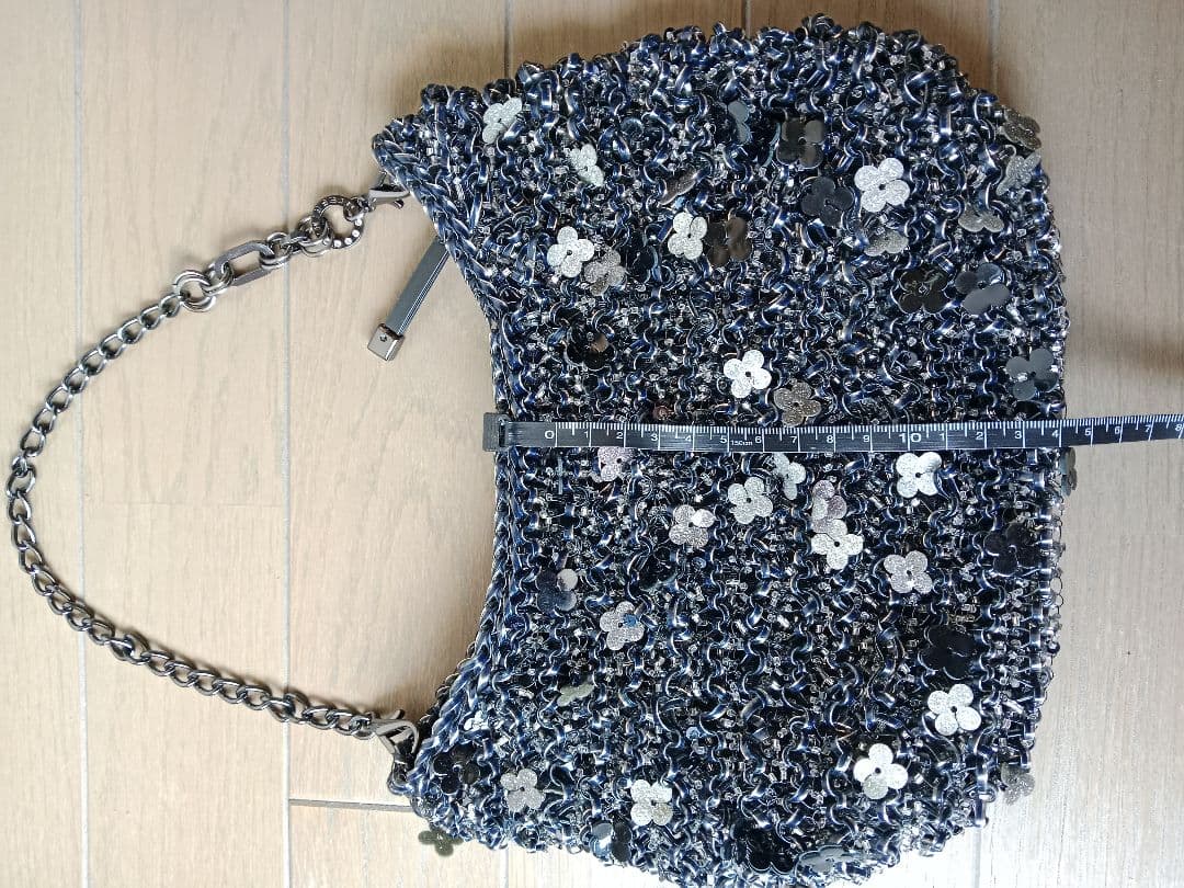 【美品 稀少】アンテプリマ ハンドバッグ フィオリトゥーラ ブラック