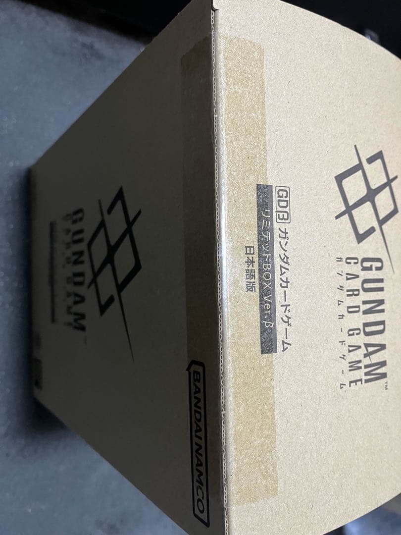 ガンダムカードゲーム リミテッドbox ver.β 1カートン　②