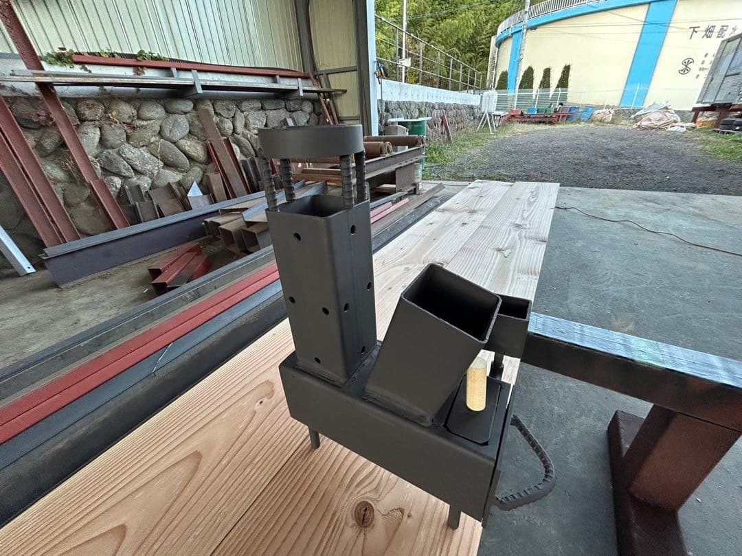 廃油✖️薪ストーブ　五徳付き