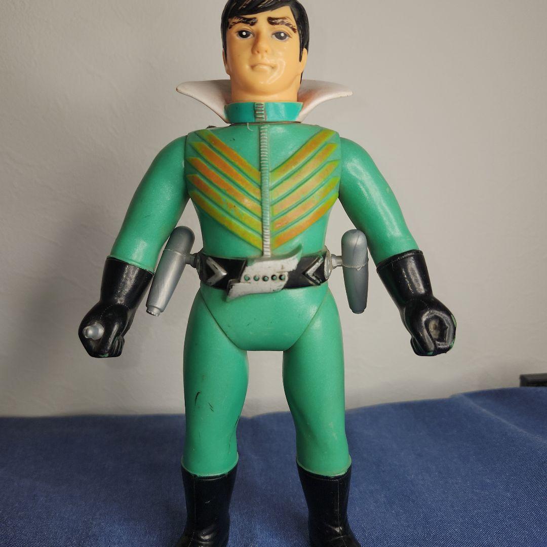 ミドリレンジャー　ソフビ　面なし　武器なし　マントなし。レア