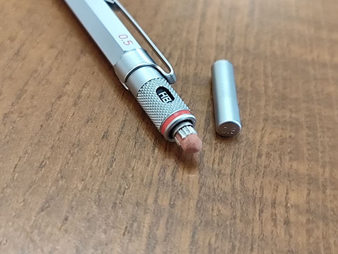 ロットリング　ロゴなし　シルバー 0.5　廃盤品　旧型　検索　ロットリング600