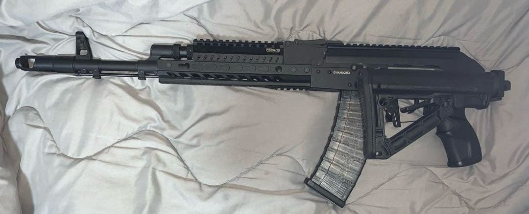 AK74 カスタム keymod マガジン3本付き　１時間だけ試しに破格セール