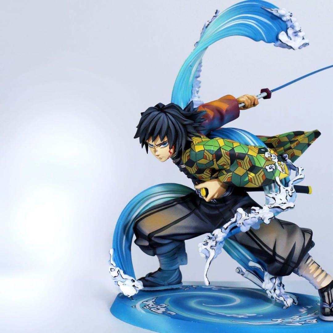 鬼滅の刃 スーパープレミアム 冨岡義勇 リペイント 二次元彩色 2D フィギュア