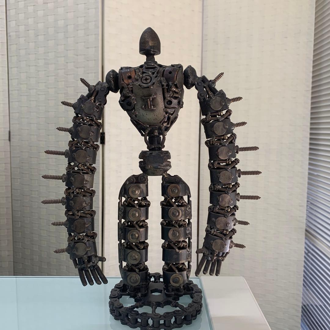 廃材アート ジブリ 天空の城ラピュタ ロボット兵 - メルカリ