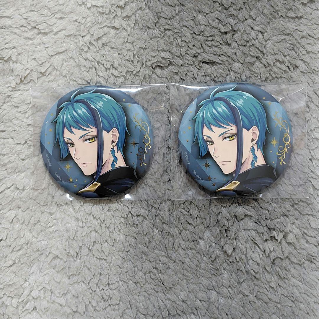 ツイステ ジェイド・リーチ 缶バッジ 5周年 ブレイジングジュエル