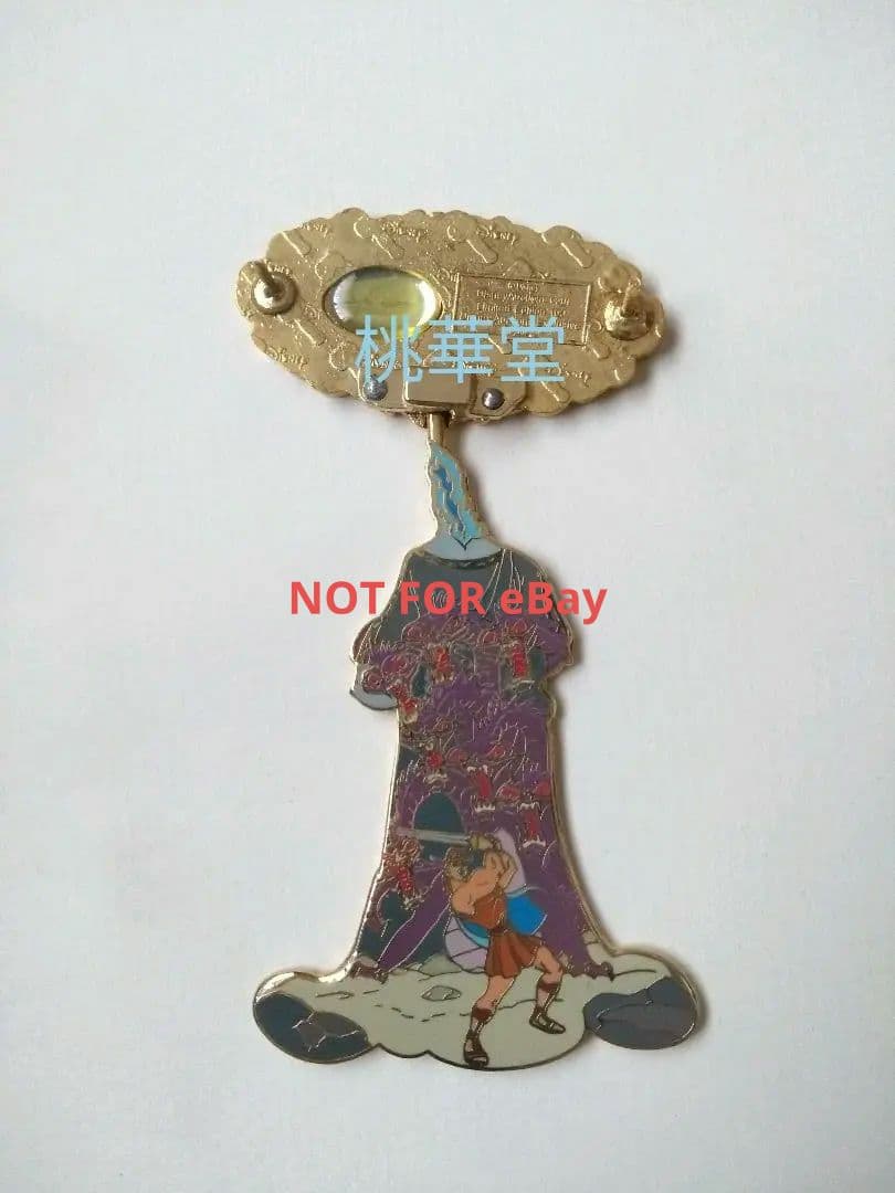 限定100 ディズニー オークション ヘラクレス ハデス メグ ピンバッジ ピン