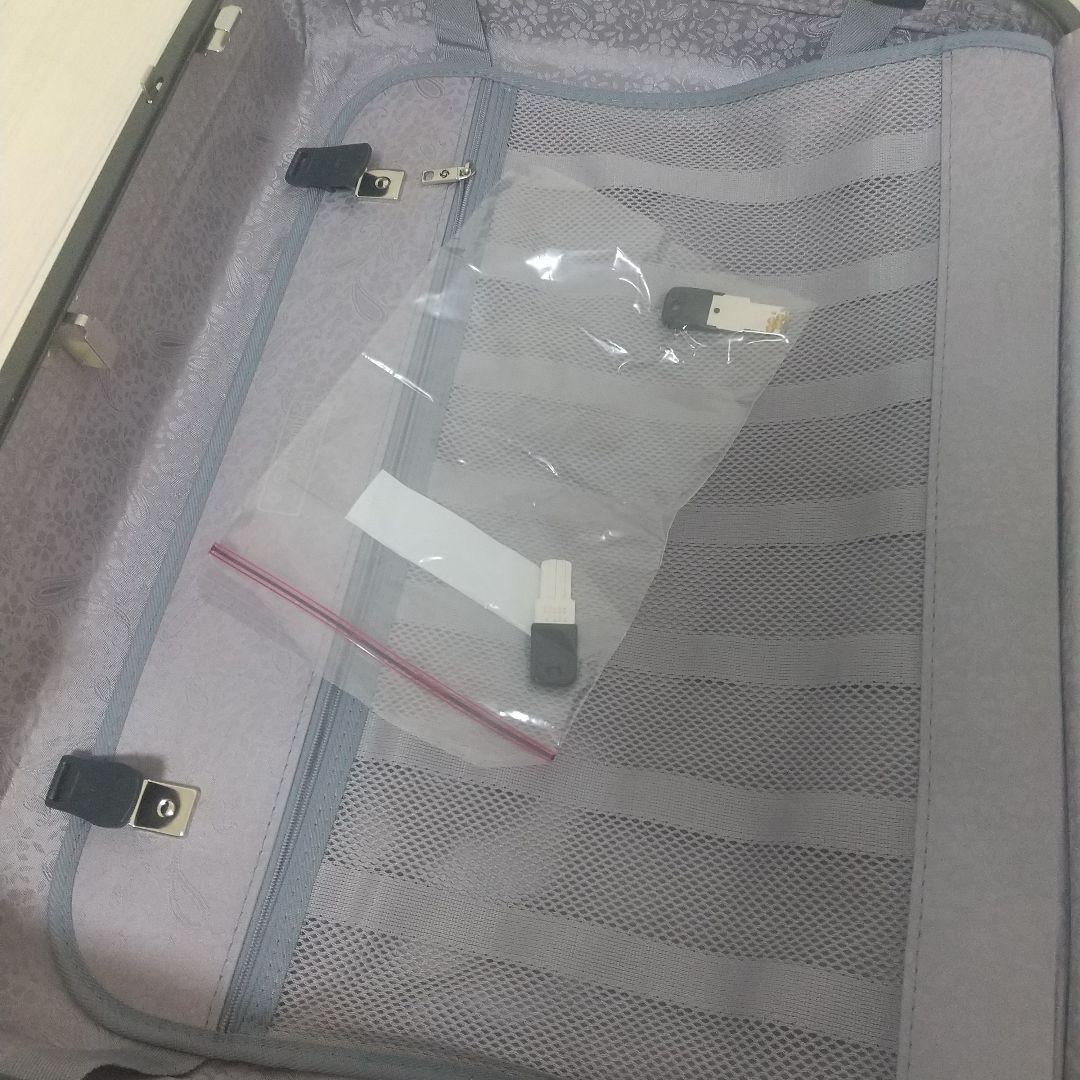 Samsonite シルバー 中型 ハード キャリーケース スーツケース