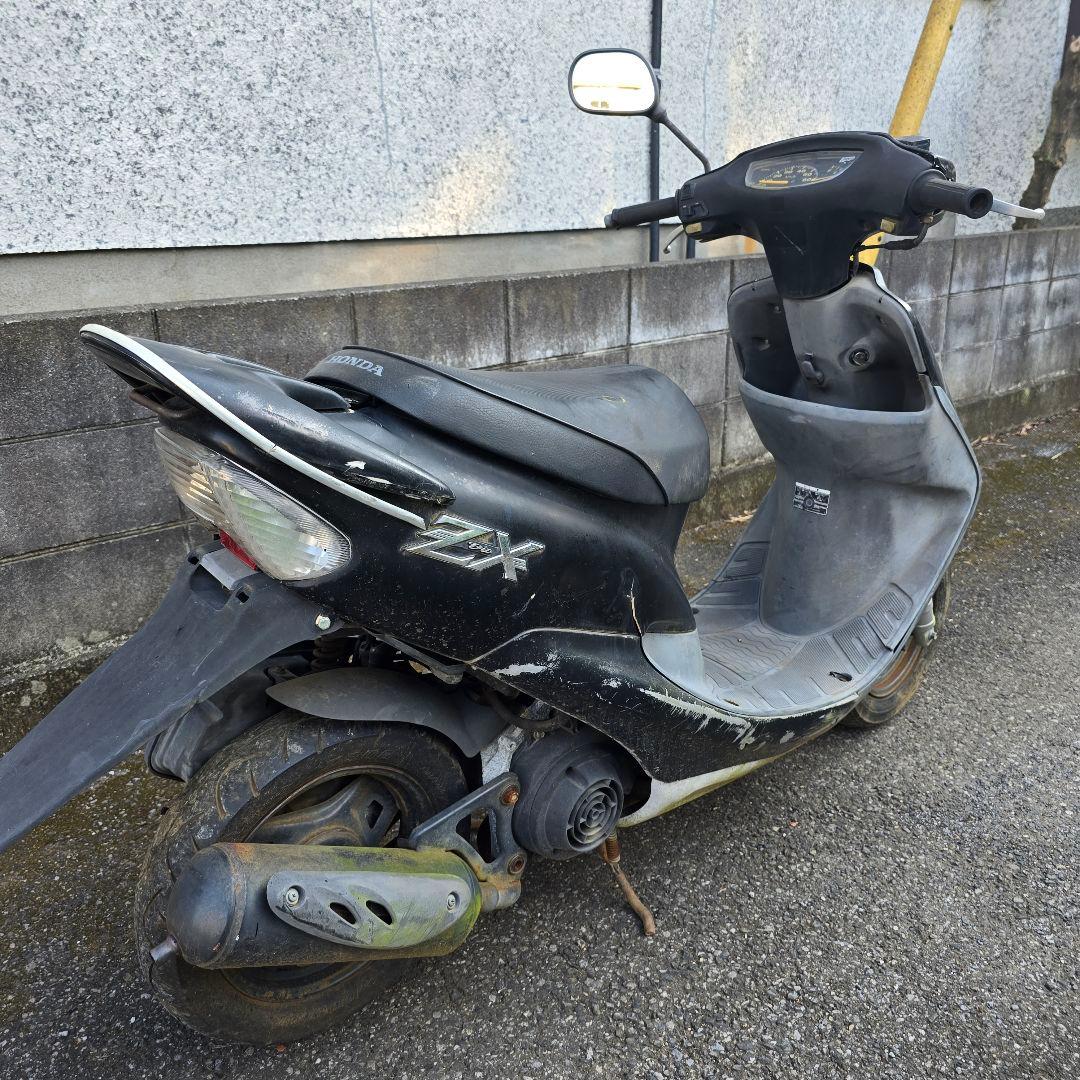 ライブディオZX 条件付きエンジン始動 本物ZXエンジン 千葉県より 配達