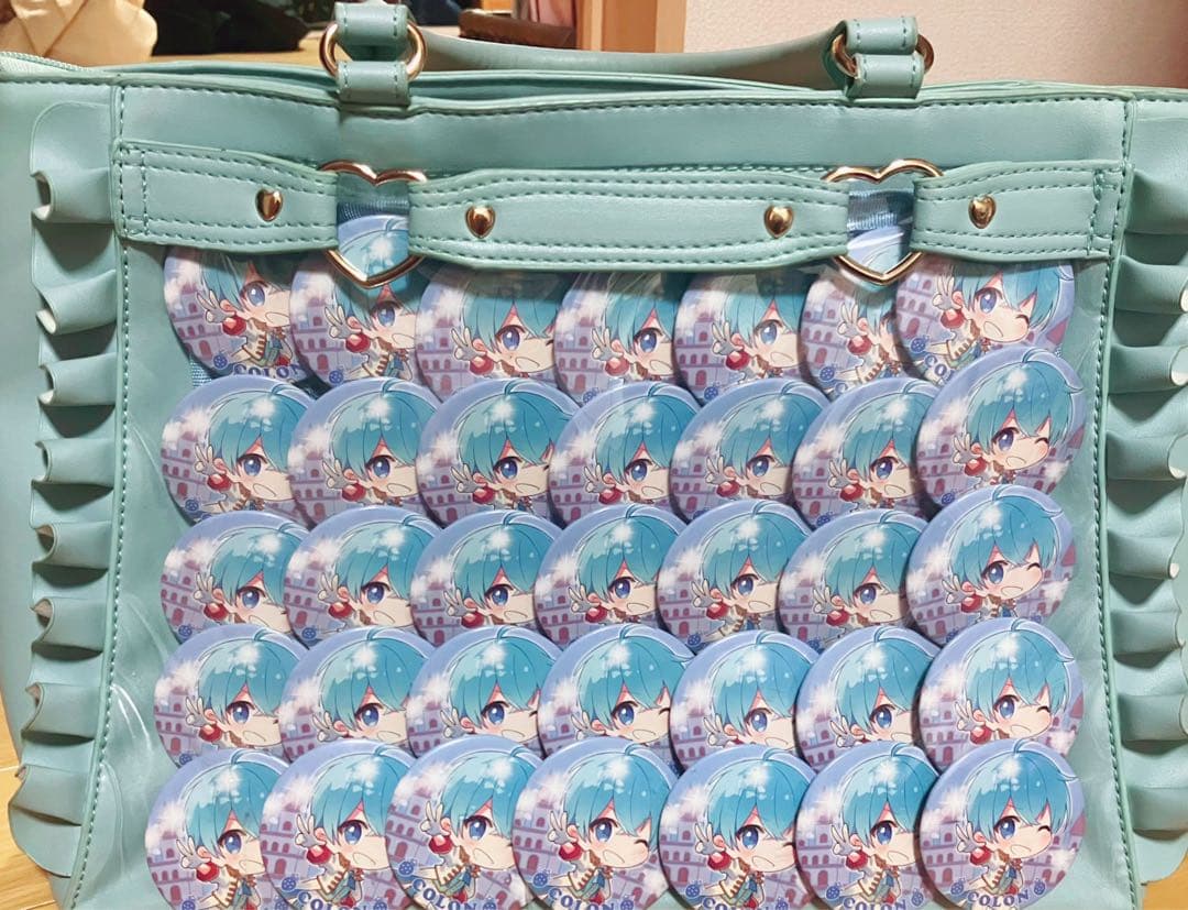 ころんくん 痛バ 痛バッグ 痛バック 缶バッジ 缶バ 缶バまとめうり