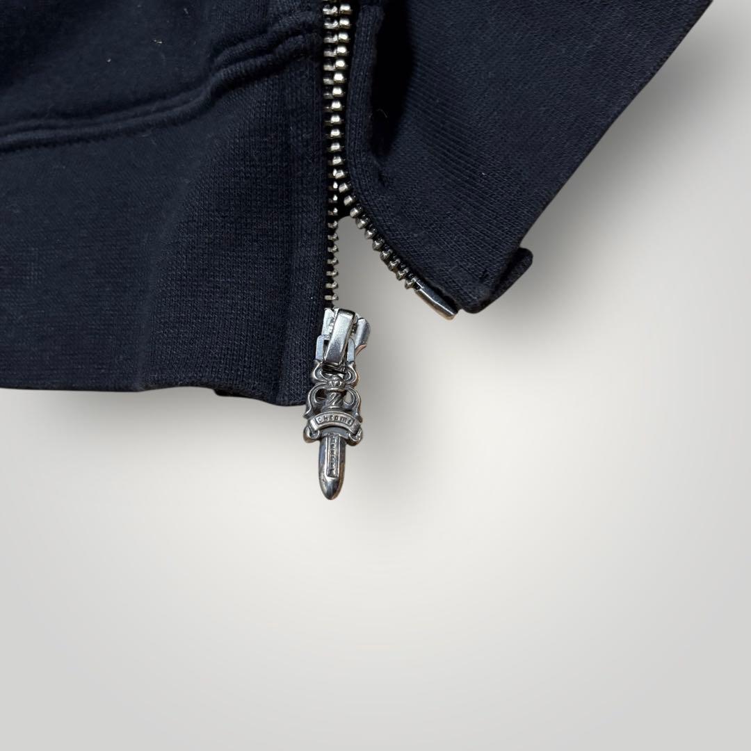 美品　CHROME HEARTS ホースシュー　ダガーチャーム　ジップパーカー