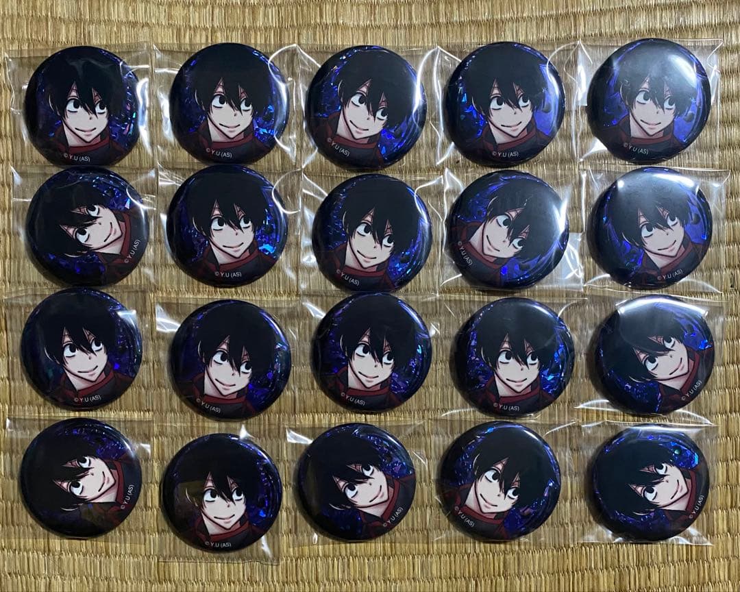 桃源暗鬼 淀川真澄 ホログラム缶バッジ 20点セット
